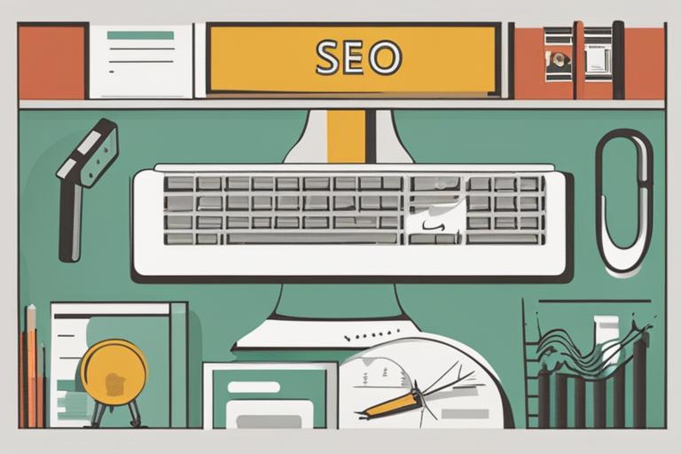 The featured image for this article could be a graphic representation of SEO elements such as keywor