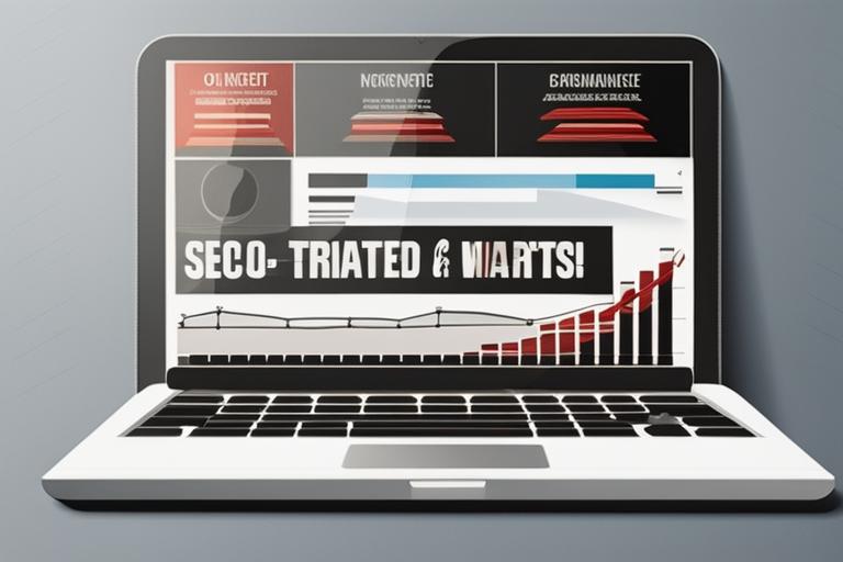 The featured image for this article should be a graphic representation of the impact of SEO on busin