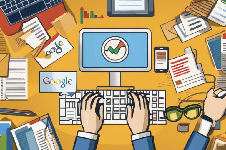 The featured image should contain a collage of various elements related to Google Search and search