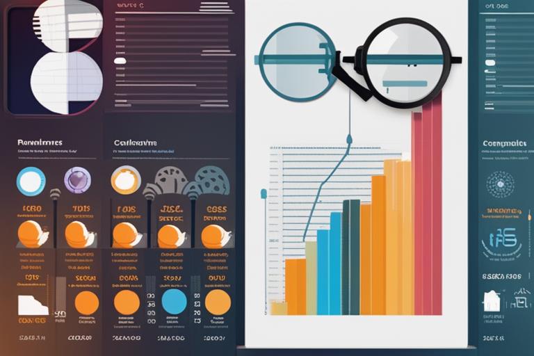 The featured image should contain a visual representation of a competitive analysis process
