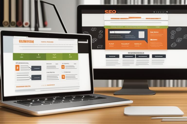 The featured image should contain a visually appealing representation of a website interface