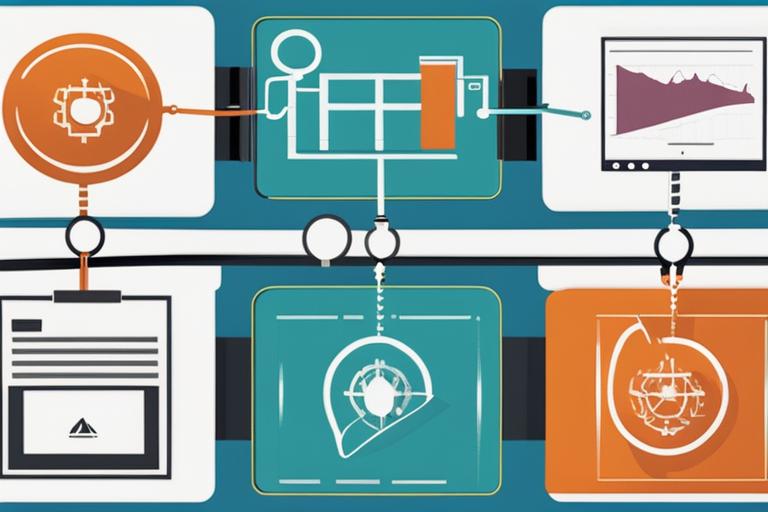 The featured image should contain a visually appealing representation of backlinks. It could include