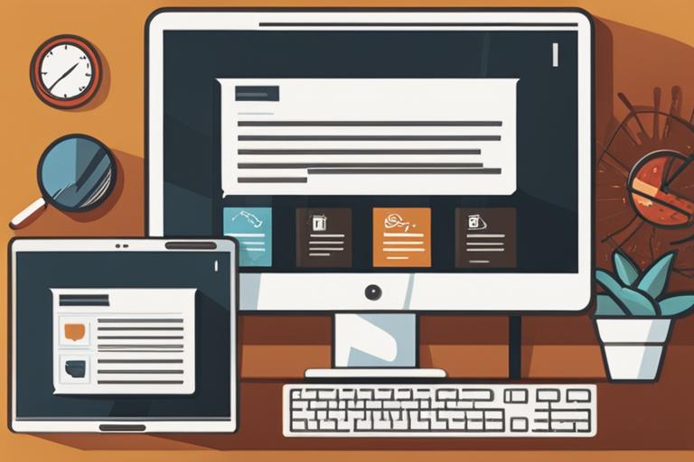 The featured image should contain a visually appealing website design with elements that represent u