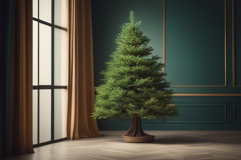An image of a flourishing evergreen tree symbolizing the timeless nature of evergreen content in SEO