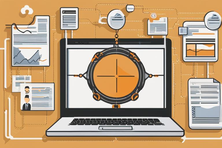 The featured image for this article should be a visual representation of SEO backlinks. It could sho
