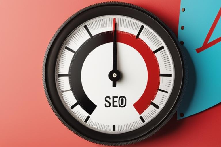 The featured image for this article should contain a depiction of a website loading quickly