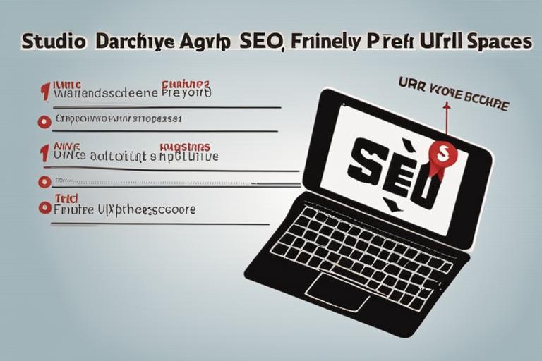 The featured image should be a visual representation of an SEO friendly URL structure. It could show