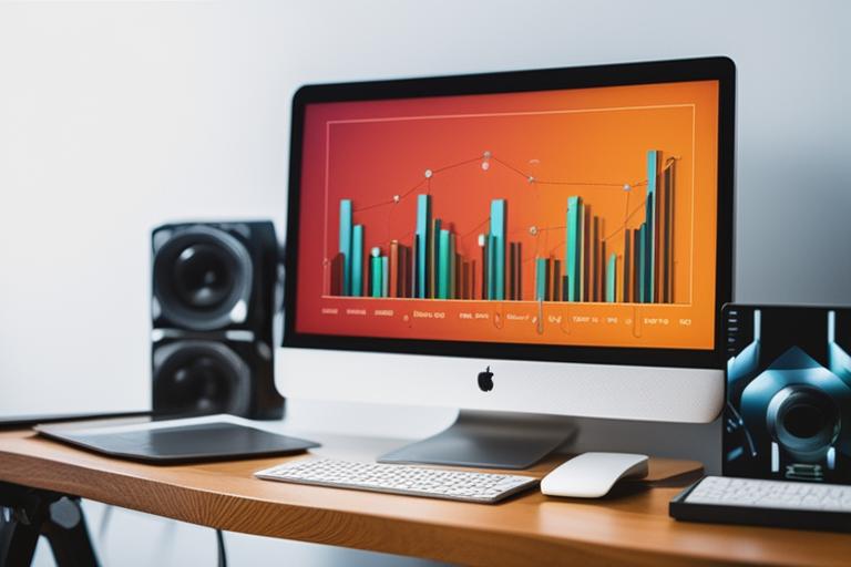The featured image should contain a visual representation of website analytics data