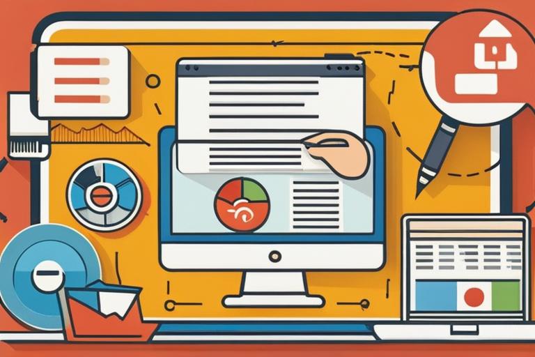 The featured image should contain a visually appealing representation of an ecommerce website's sear