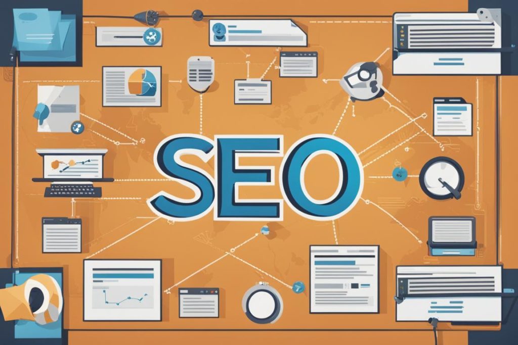 An image showing a search engine results page with attention-grabbing and well-optimized SEO titles