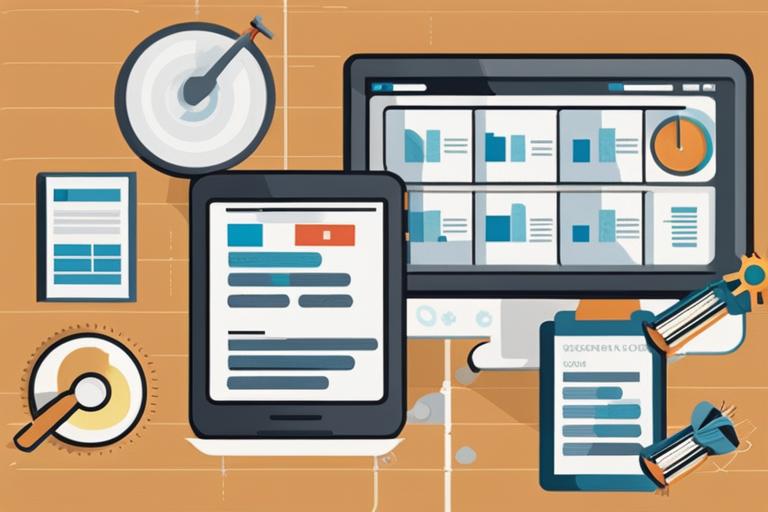 The featured image should contain a visual representation of competitor analysis in SEO