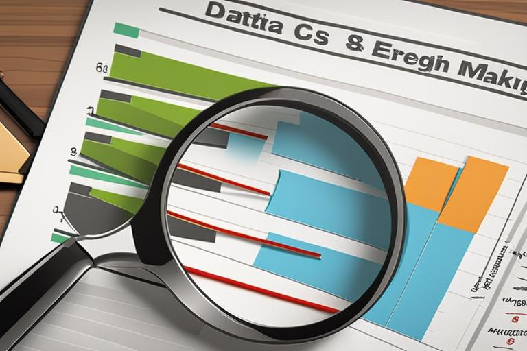 The featured image should contain a visually appealing data visualization or infographic that repres