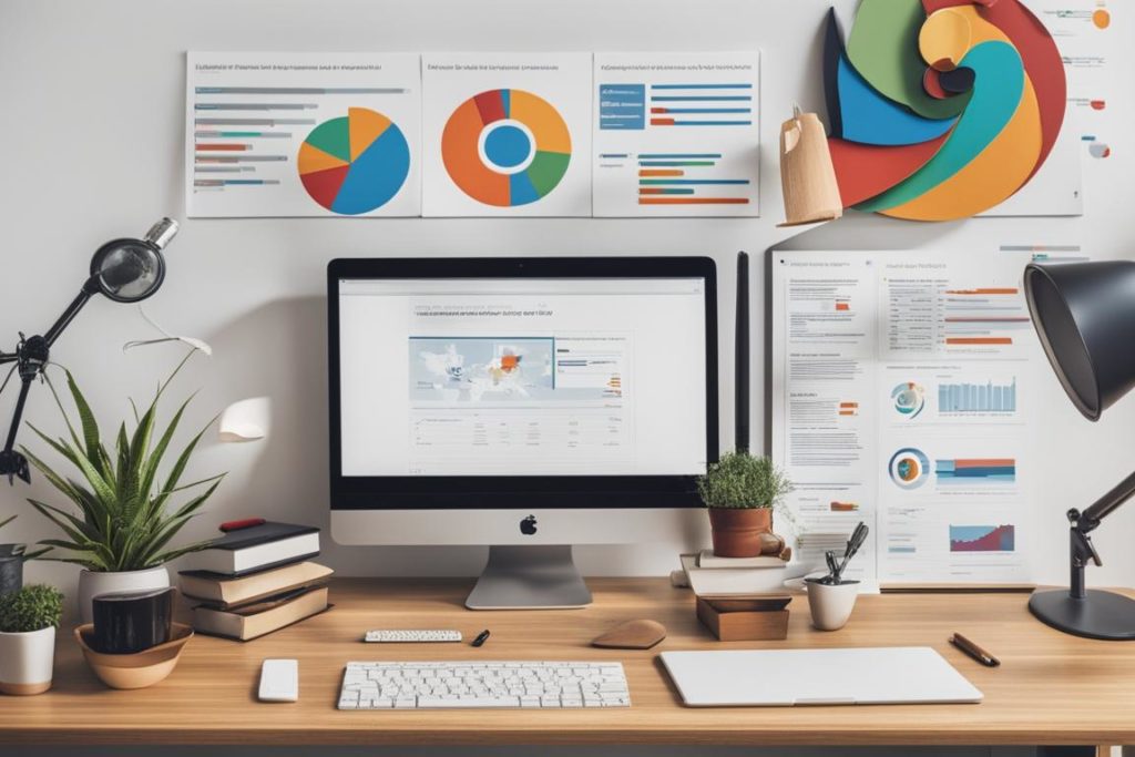 The featured image should represent the synergy between SEO and SEM. It could be an illustration sho