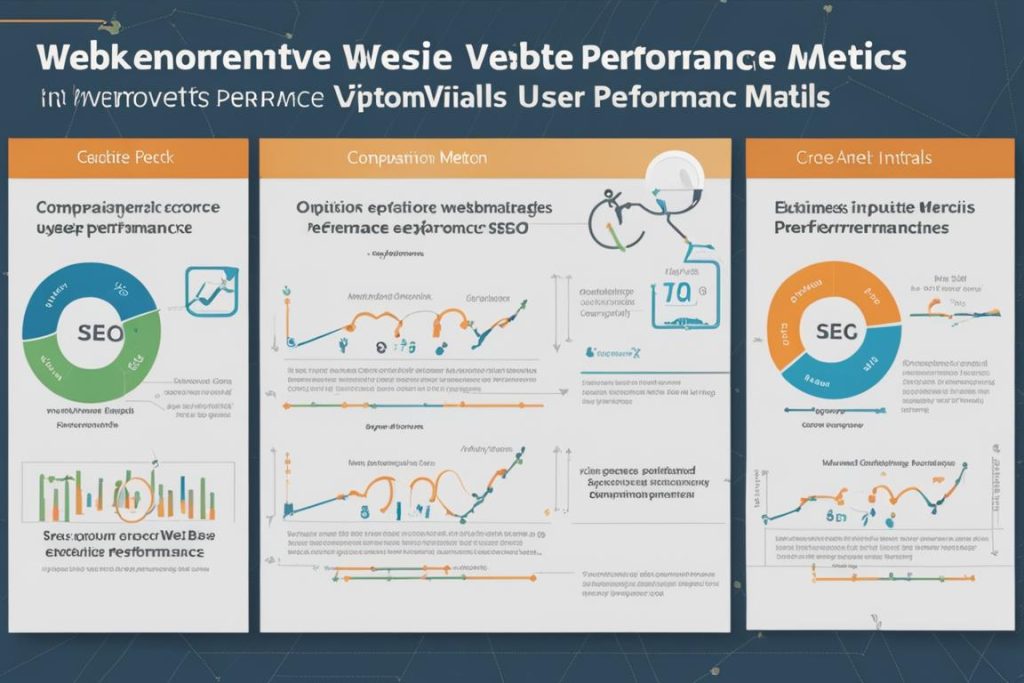 An illustrative graph showcasing the improvement in website performance metrics after implementing s