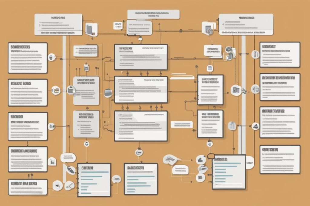 An image showing a visually appealing website structure with clear navigation