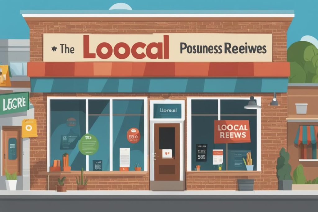 The featured image should be a visual representation of a local business