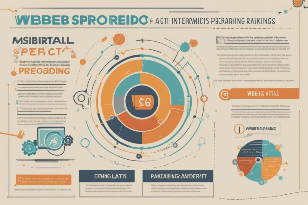 The featured image should be a visual representation of website performance metrics