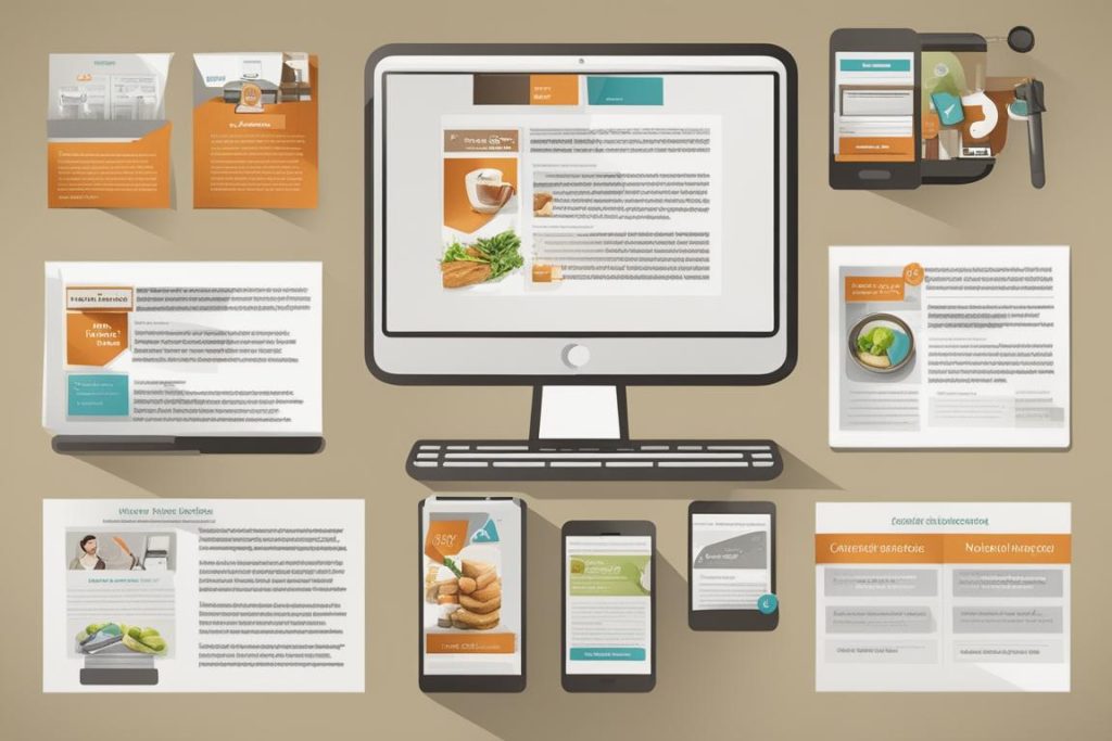 The featured image should contain a clean and modern website layout that is easy to navigate