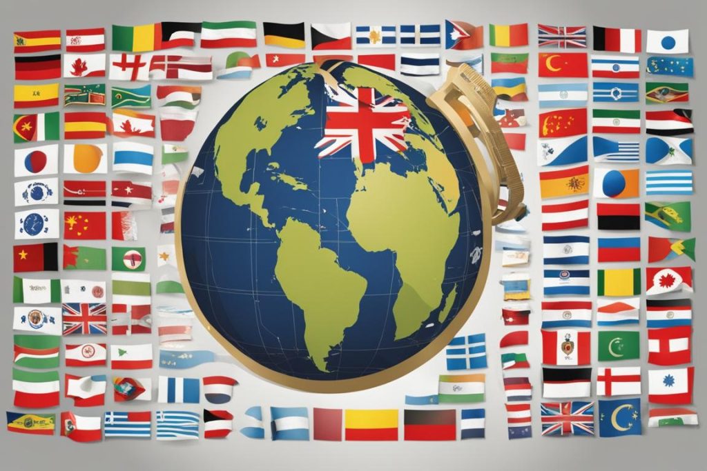 The featured image should contain a globe with multiple language flags or an image showing a website