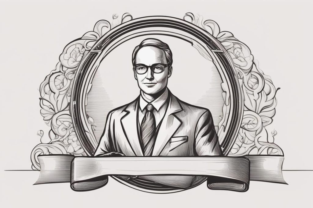 The featured image should visually represent the concept of authority and expertise in the context o